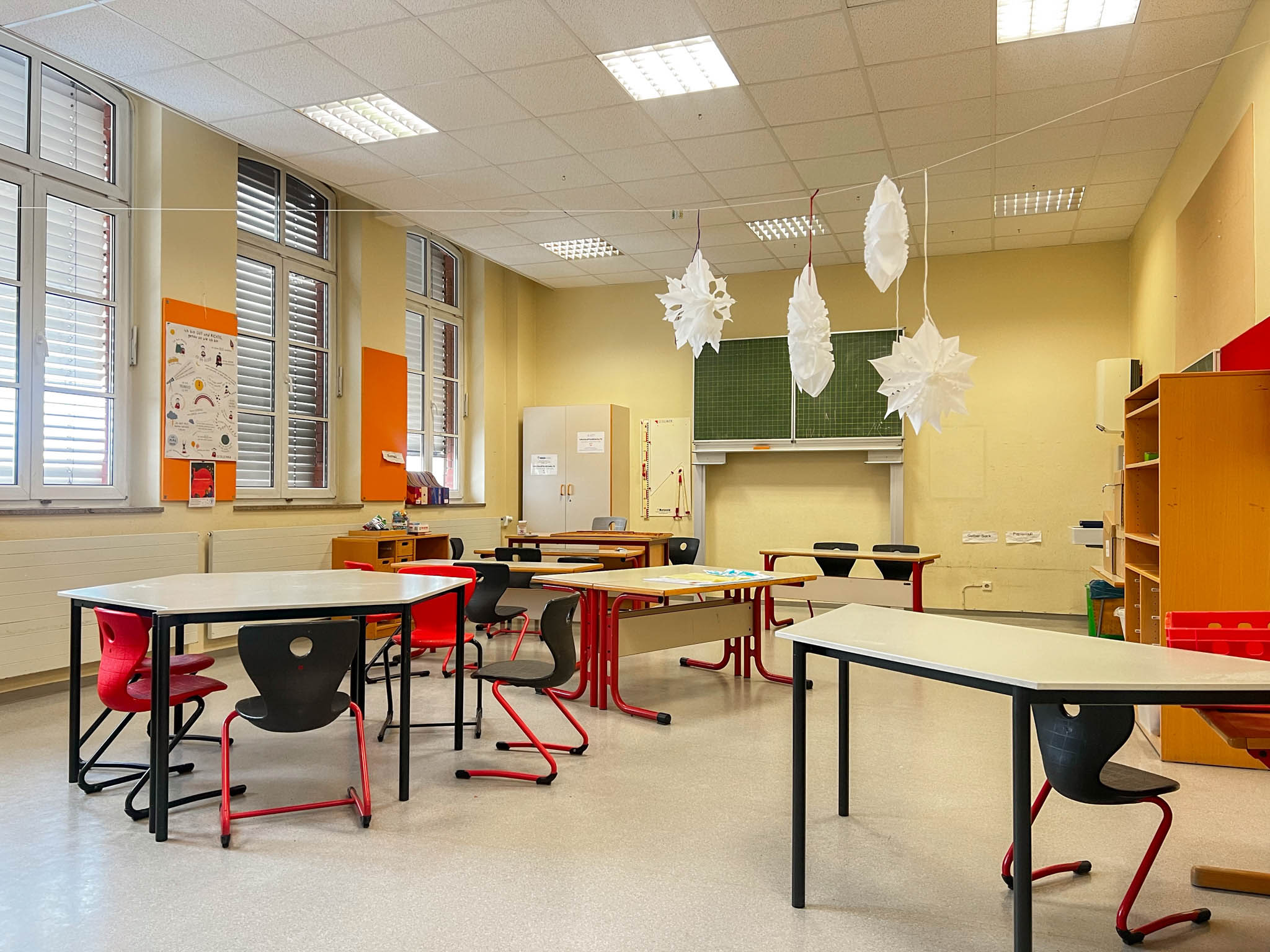 Klassenraum Goethe-Schule