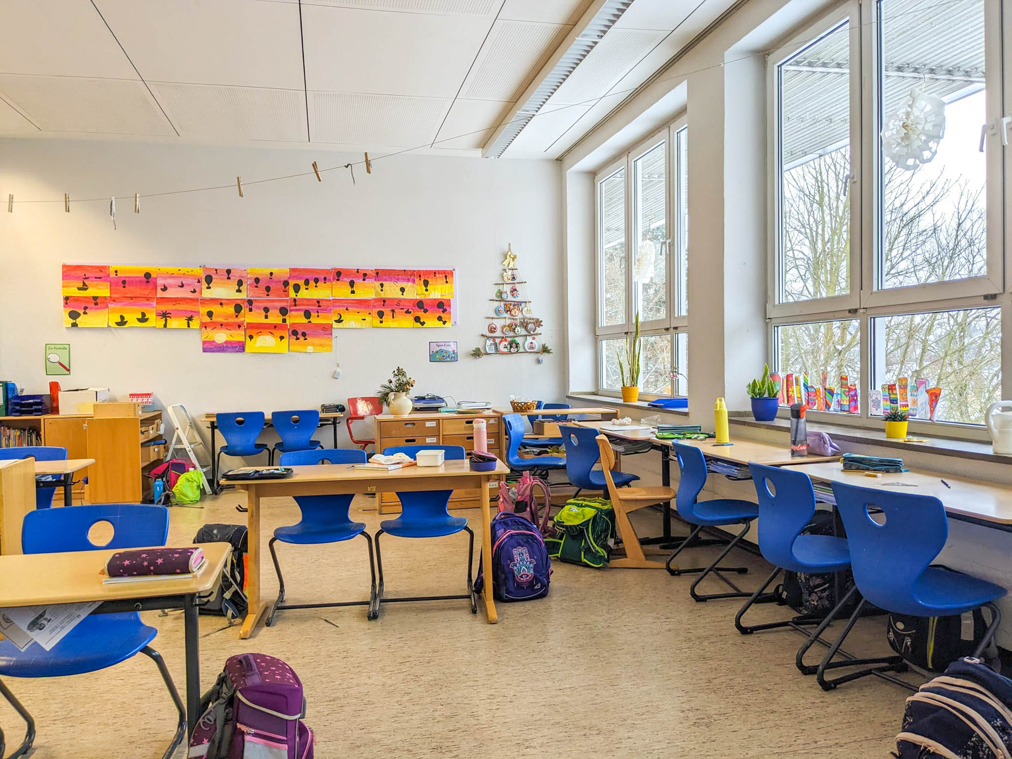 Klassenraum der Grundschule