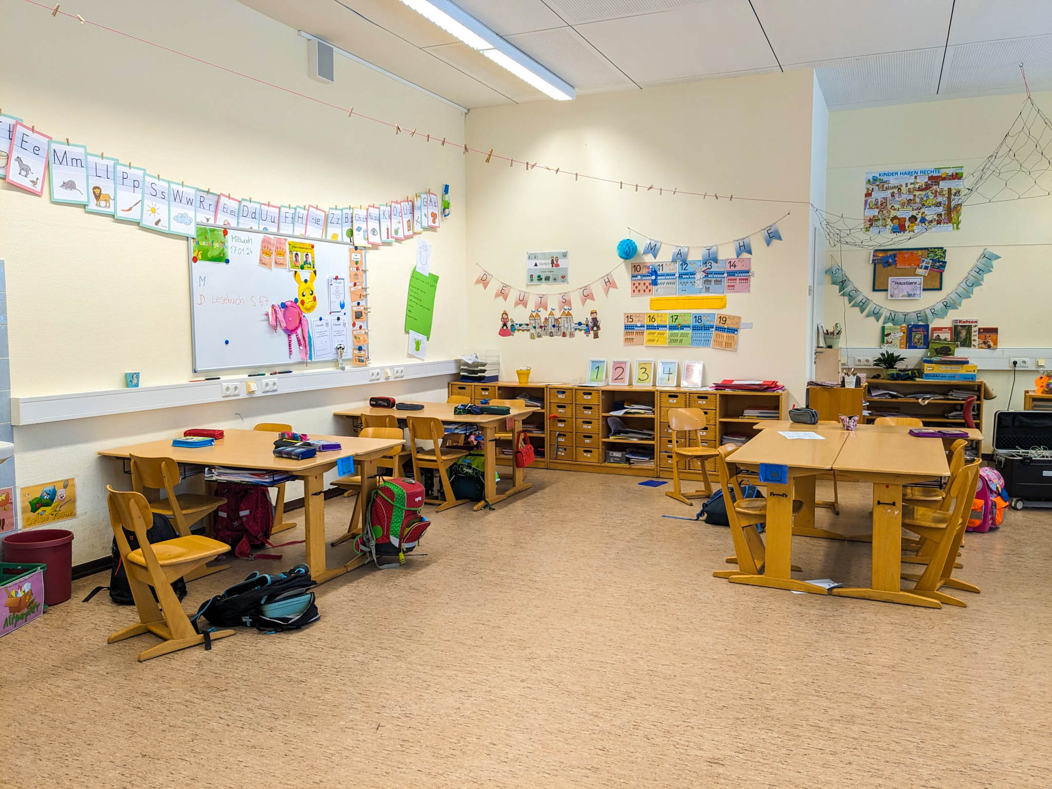 Klassenraum Goethe-Schule